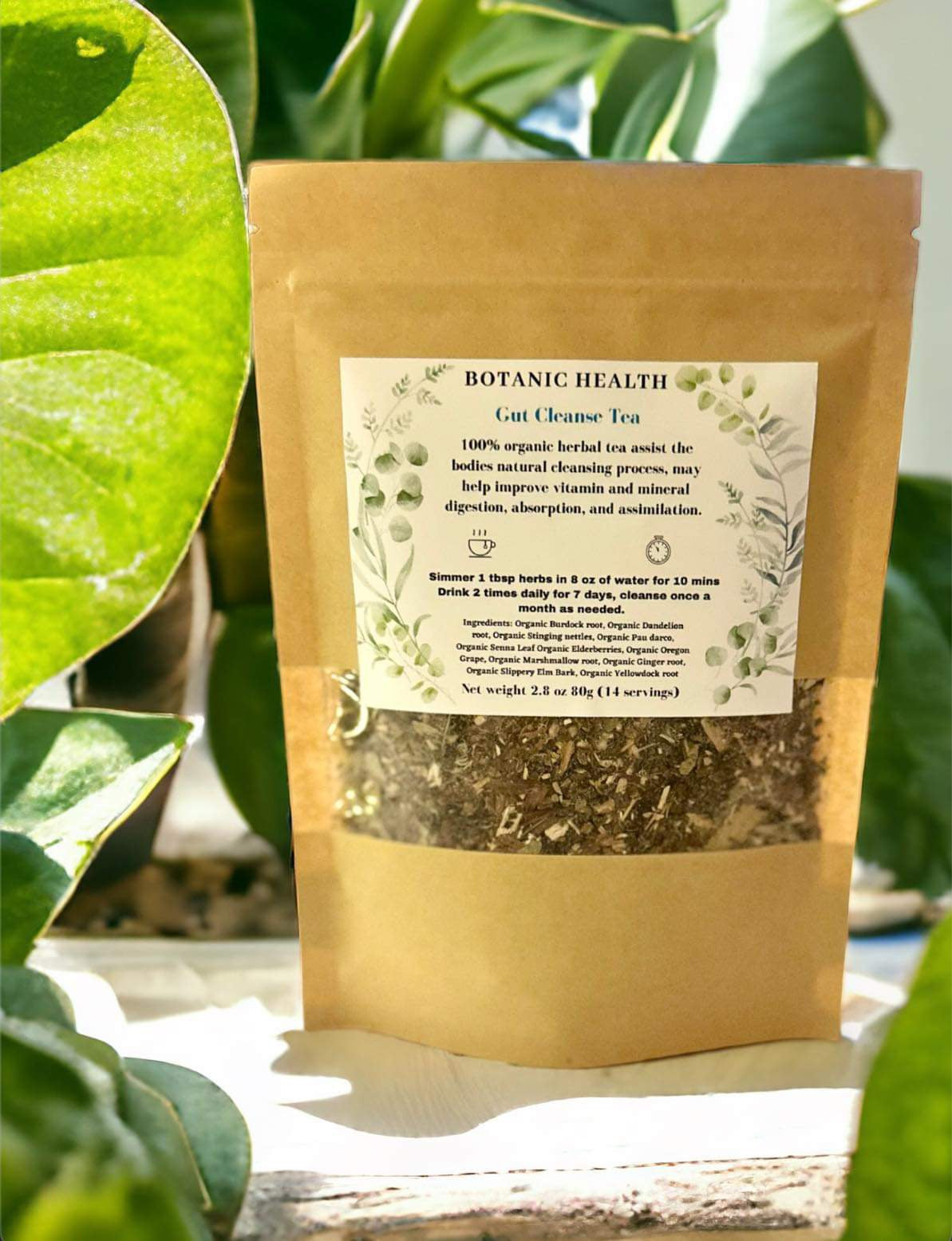 Gut cleanse tea